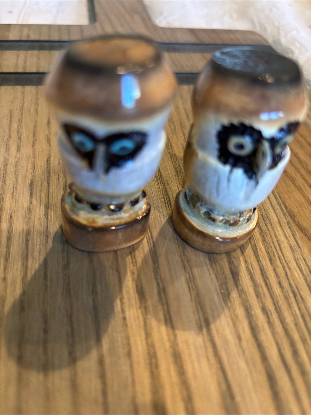 Set of Two C. Haldo Zuni Vintage Owls